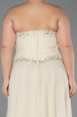 Abendkleid Lang Chiffon Gelb ABU6188