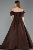 Standesamtkleid Lang Braun ABU6191