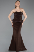 Abschlusskleid Lang Braun ABU6192