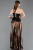 Abschlusskleid Lang Braun ABU6196