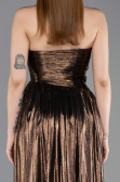 Abschlusskleid Lang Braun ABU6196