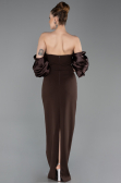 Abendkleid Lang Braun ABU6204
