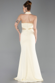 Gelb Abendkleid Lang ABU5476
