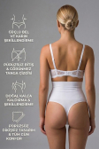 Weiß Bauch & Taille Formendes Korsett EM2020