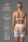 Bauch & Taille Formendes Korsett Weiß EM2034