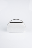 Abendtasche Silber V351