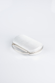 Abendtasche Silber V351