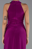 Abschlusskleid Lang Fuchsie ABU5918