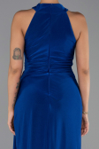 Abschlusskleid Lang Sächsischblau ABU5918