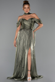 Abendkleid Lang Chiffon Khaki ABU6342