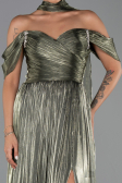 Abendkleid Lang Chiffon Khaki ABU6342