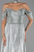Abendkleid Lang Chiffon Minzgrün ABU6342