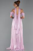 Abendkleid Lang Chiffon Puder ABU6342