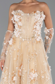 Abendkleid Lang Gold ABU6344