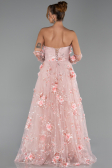 Abendkleid Lang Puder ABU6344