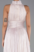 Abendkleid Lang Chiffon Beige ABU6352