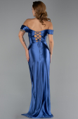 Indigo Abendkleid Lang ABU3611