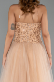 Abendkleid Lang Gold ABU6412