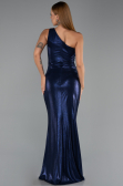 Abendkleid Lang Marineblau ABU6368