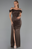 Abendkleid Lang Braun ABU2835