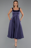 Partykleid Midi Satin Violette ABK2586