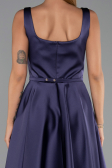Partykleid Midi Satin Violette ABK2586