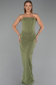 Standesamtkleid Lang Khaki ABU5889