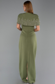 Standesamtkleid Lang Khaki ABU5889
