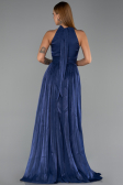 Abschlusskleid Lang Chiffon Marineblau ABU6428