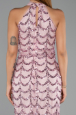 Abendkleid Lang Spitze Puder ABU6405