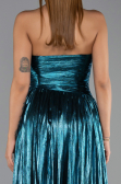 Abschlusskleid Lang Petrolgrün ABU6196