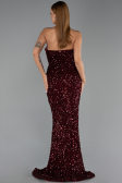 Abendkleid Lang Weinrot ABU6439