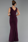 Abendkleid Lang Pflaume ABU6524