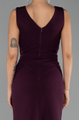 Abendkleid Lang Pflaume ABU6524
