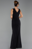 Abendkleid Lang Schwarz ABU6524