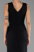 Abendkleid Lang Schwarz ABU6524
