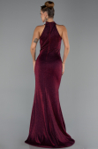 Abendkleid Lang Weinrot ABU6083