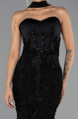 Abendkleid Lang Schwarz ABU6442