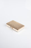 Abendtasche Steinbesetzt Gold SH863
