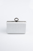 Abendtasche Silber SH862