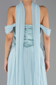 Abendkleid Lang Chiffon Minzgrün ABU5327