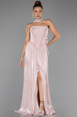 Abendkleid Lang Chiffon Puder ABU6531