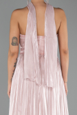 Abendkleid Lang Chiffon Puder ABU6531