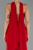 Abschlusskleid Lang Rot ABU6541