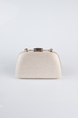 Abendtasche Gemustert Gold SH839