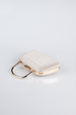 Abendtasche Gemustert Gold SH839