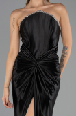 Abendkleid Lang Schwarz ABU6548