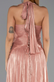 Abendkleid Lang Chiffon Zimtfarben ABU6551