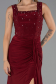 Abendkleid Lang Weinrot ABU6552