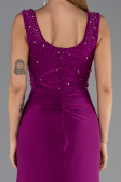Abendkleid Lang Fuchsie ABU6552